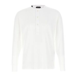 Tom Ford Men's Ribbed Cotton T-Shirt